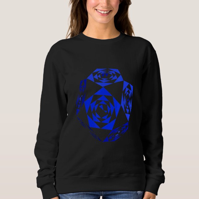 Geometrieelemente und Formen 5 Sweatshirt (Vorderseite)