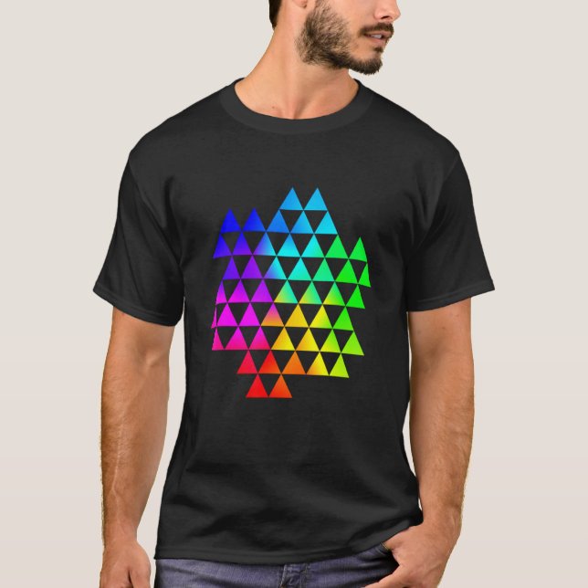 Geometrieelemente und Formen 9 T-Shirt (Vorderseite)