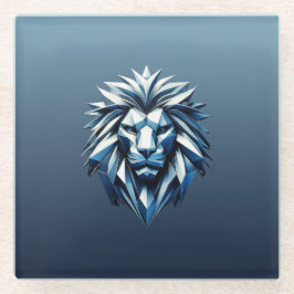 Geometrieformen der Leinen Glasuntersetzer