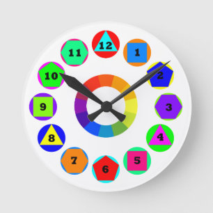 Geometrien Runde Wanduhr