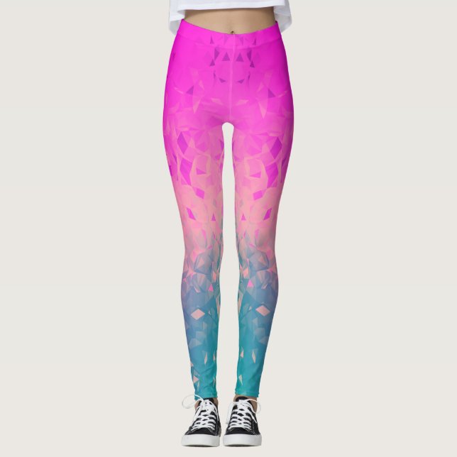 Geometrien - wasserdicht leggings (Vorderseite)