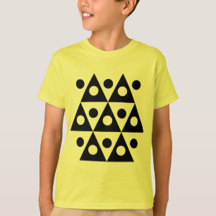 Geometrisch 260514 - Schwarz T-Shirt