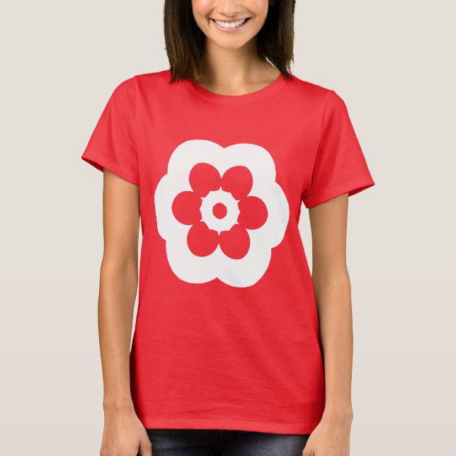 Geometrisch 290514 (03) - weiß T-Shirt (Vorderseite)