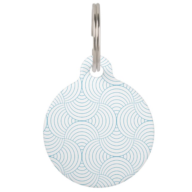 geometrisch #2 haustiermarke (Vorderseite)