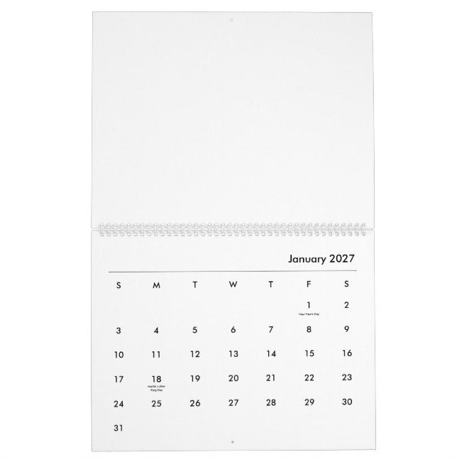 geometrisch #2 kalender (Jan 2027)