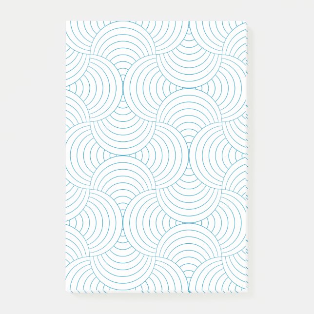 geometrisch #2 post-it klebezettel (Vorderseite)