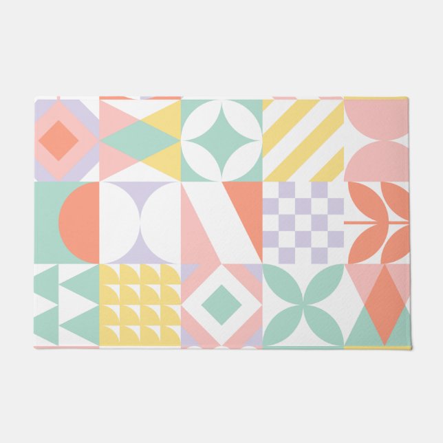 geometrisch #32 fußmatte (Vorderseite)