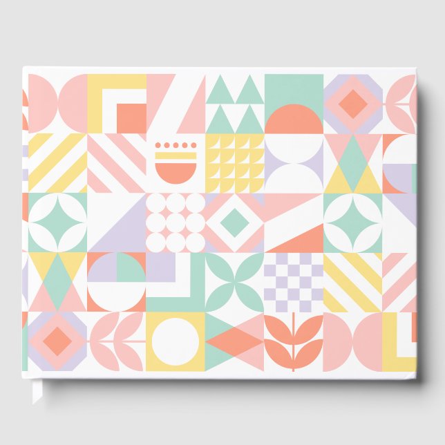 geometrisch #32 gästebuch (Vorderseite)