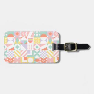 geometrisch #32 gepäckanhänger
