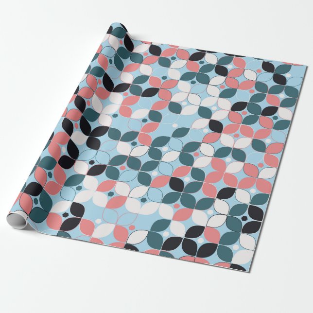 geometrisch, abstrakt geschenkpapier (Ungerollt)
