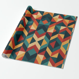 geometrisch abstrakt geschenkpapier