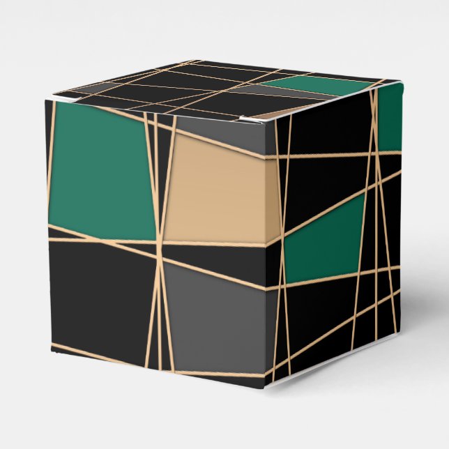Geometrisch, abstrakt geschenkschachtel (Vorderseite)
