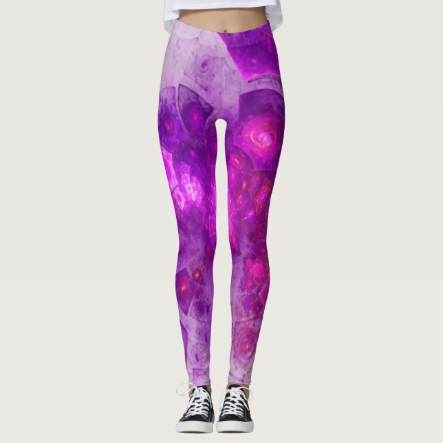 Geometrisch Abstrakt Leggings (Vorderseite)