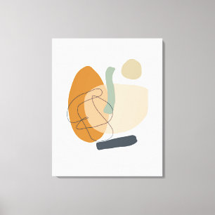 geometrisch, Abstrakt, minimalistisch, modern, pas Leinwanddruck