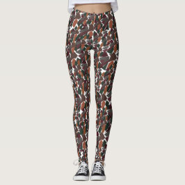 Geometrisch Abstrakt modern Leggings