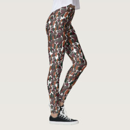 Geometrisch Abstrakt modern Leggings