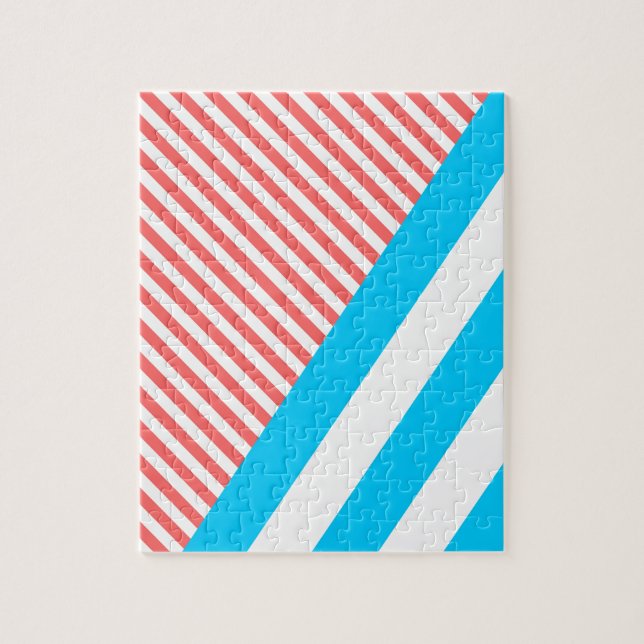 geometrisch, abstrakt puzzle (Vertikal)