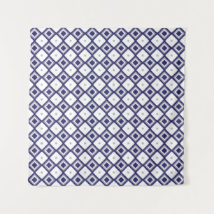 geometrisch abstrakter Hintergrund Vintag p Wandteppich