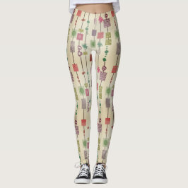 geometrisch abstraktes Bauhaus Leggings
