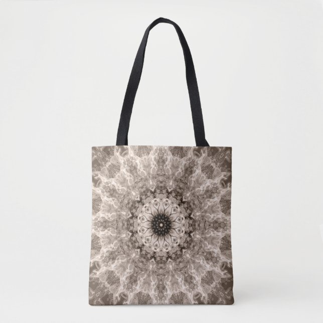 geometrisch, beige, braun, mandala (Vorderseite)