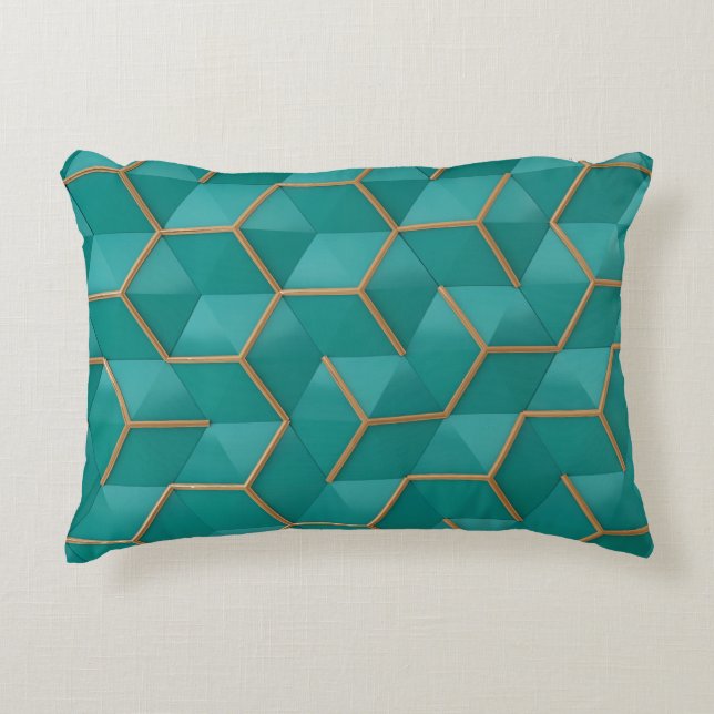 geometrisch dekokissen (Vorderseite)