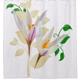 Geometrisch Duschvorhang