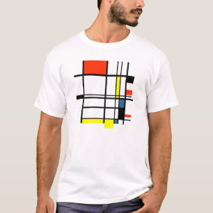 Geometrisch ein La Mondrian T-Shirt