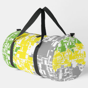 Geometrisch Funky Abstrakte Lithromantische Pride- Duffle Bag