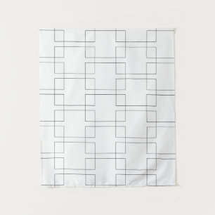 Geometrisch für das Bracket Elimination Turnament Wandteppich