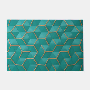 geometrisch fußmatte