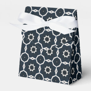 Geometrisch gedruckt geschenkschachtel