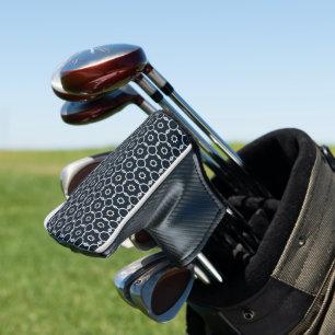 Geometrisch gedruckt golf headcover