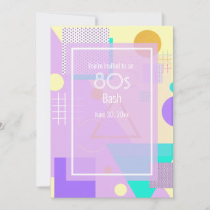 geometrisch gelb ankündigung