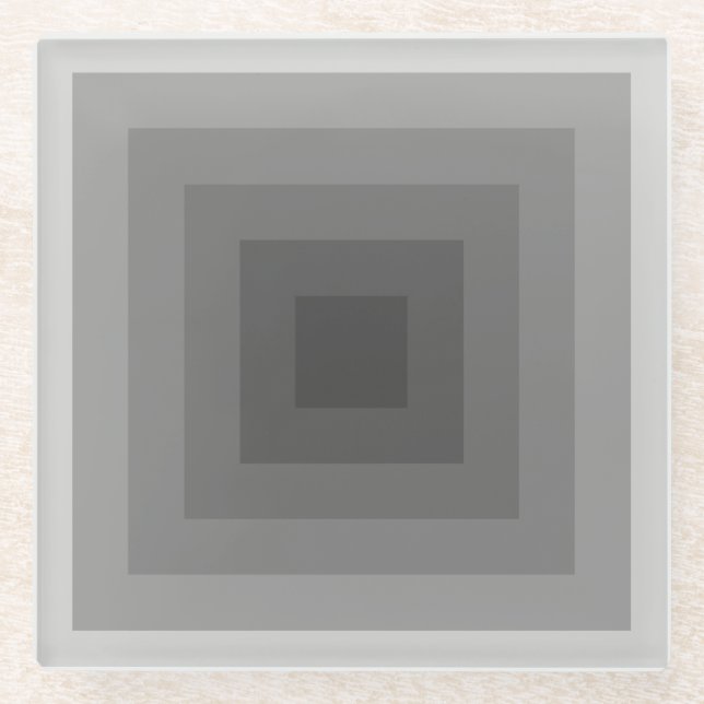 Geometrisch Glasuntersetzer (Vorderseite)