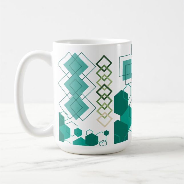 geometrisch kaffeetasse (Links)