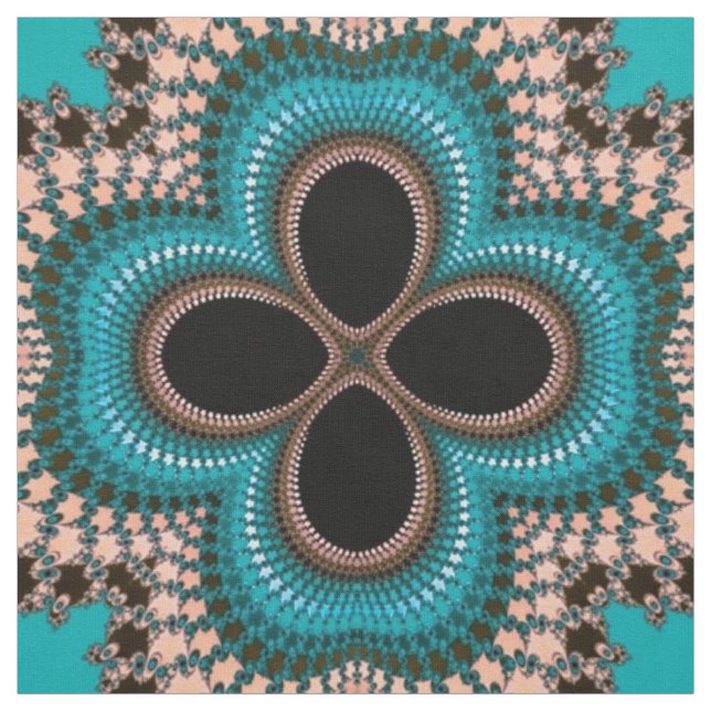 geometrisch-marokkanischer Stoff (Muster)