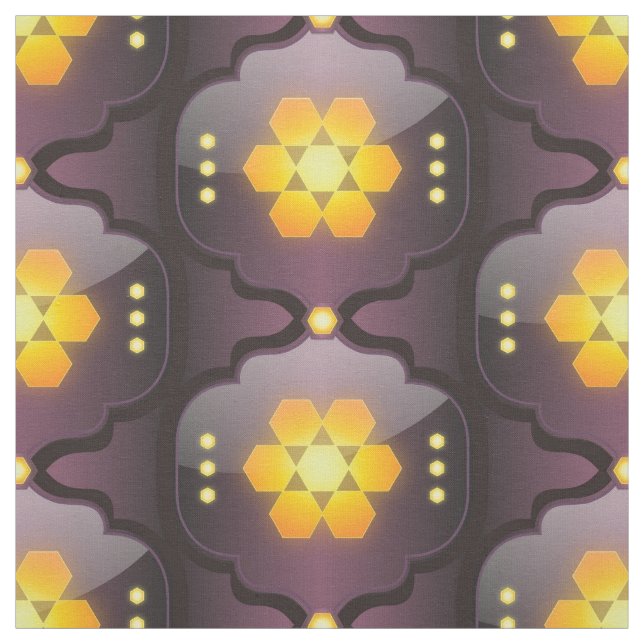 geometrisch-marokkanischer Stoff (Muster)