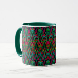 geometrisch-marokkanisches Kaliedoskop m Tasse