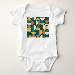 Geometrisch Mitte des Jahrhunderts: Minimalistisch Baby Strampler