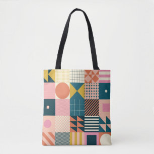 Geometrisch modern Abstrakt: Farbiges Design
