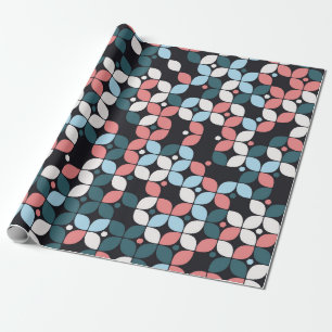 geometrisch nahtlose Muster, geometrisch, texturie Geschenkpapier