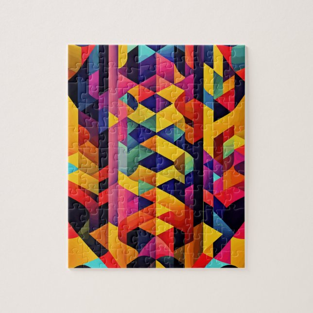 geometrisch puzzle (Vertikal)