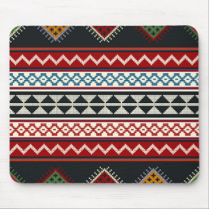 Geometrisch Retro klassisch süß-trendy farbenfroh Mousepad