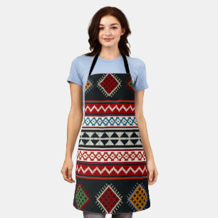 Geometrisch Retro klassisch süß-trendy farbenfroh Schürze