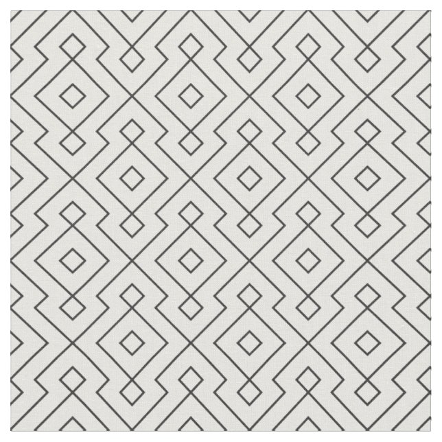 geometrisch-schwarz-weiß-Muster, moderner Druck Stoff (Nahaufnahme)