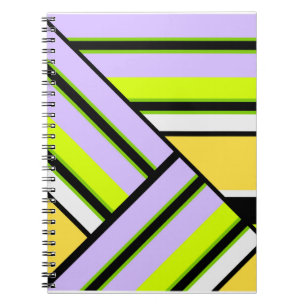 Geometrisch, Streifen Notizblock