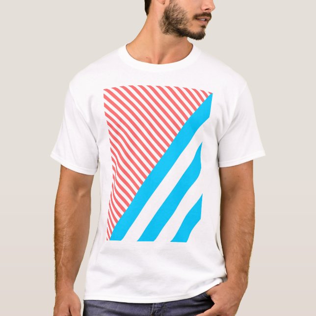 geometrisch T-Shirt (Vorderseite)