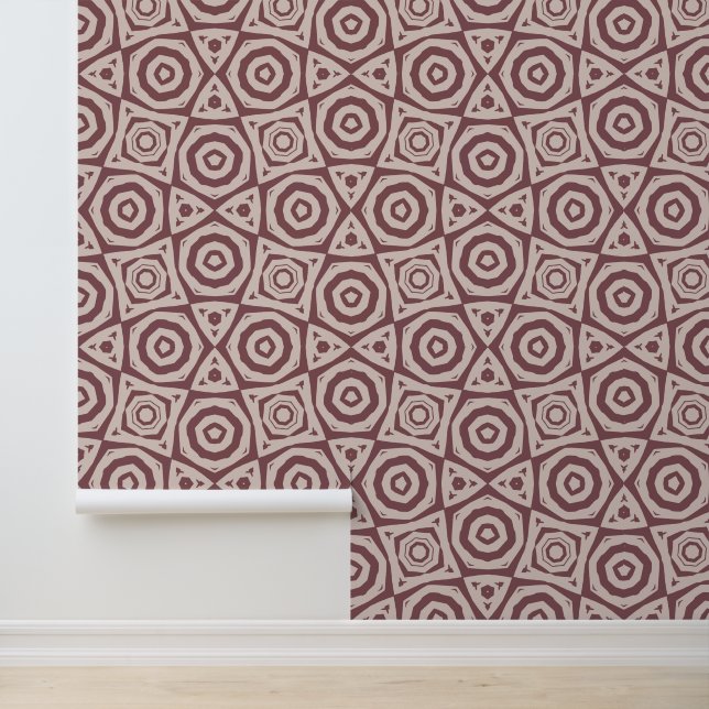 Geometrisch und rosa, Abstrakt Tapete (Anwendung)
