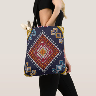 Geometrisch Vintag klassische Mode-trendy bunt
