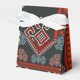 Geometrisch Vintag klassische Mode-trendy bunt Geschenkschachtel
